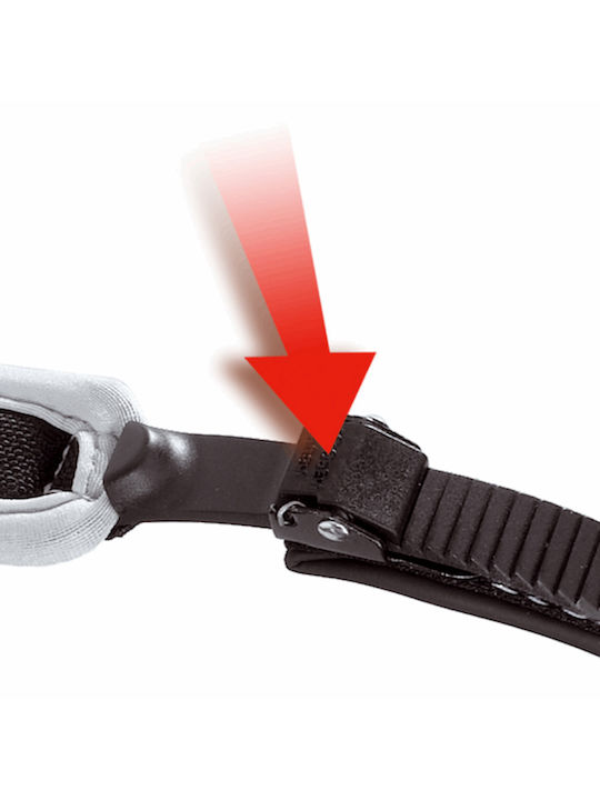 Ferplast Dog Collar Ergocomfort C25/60 A 52÷60cm B 25mm Silver Micro-Adjustment System Perfect Fit for Dogs Up to 60 kg