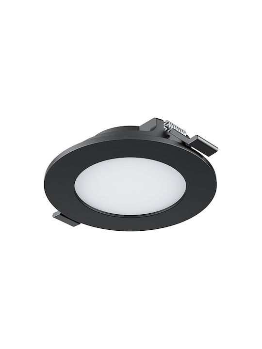 Braytron Recessed Spot Black 1pcs