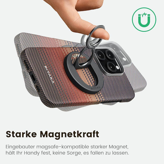 Pitaka Desk Stand for Mobile in Black color MGB2402