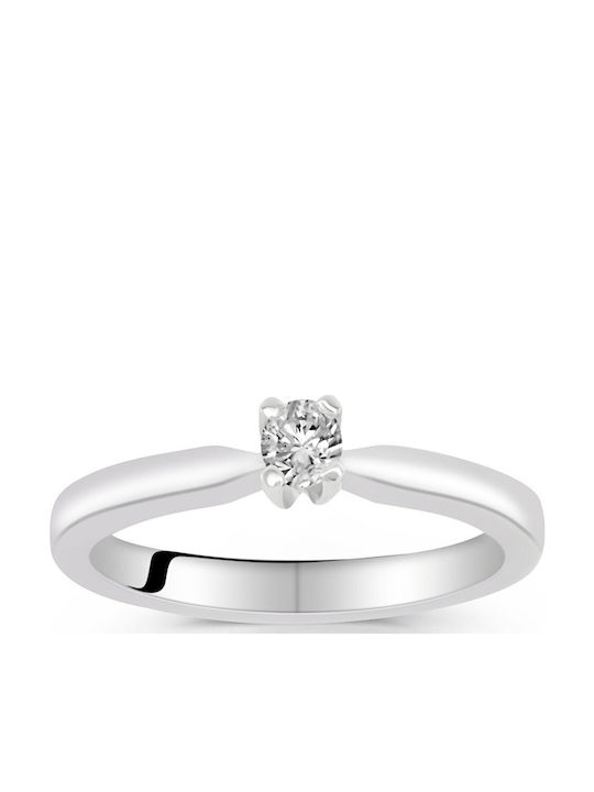 Antwnakakis Single Stone with Diamond