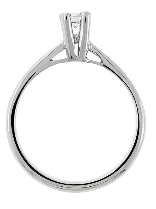 Antwnakakis Единичен камък от Бяло злато 18K с Диамант