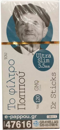 Tou Pappou Ultra Slim 120 Filter-Tipps
