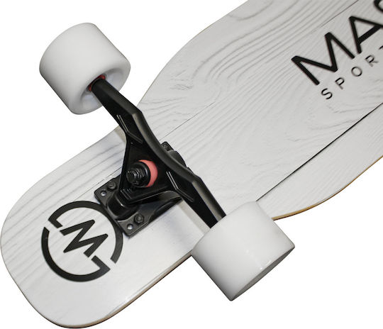 Master Complete Longboard Λευκό
