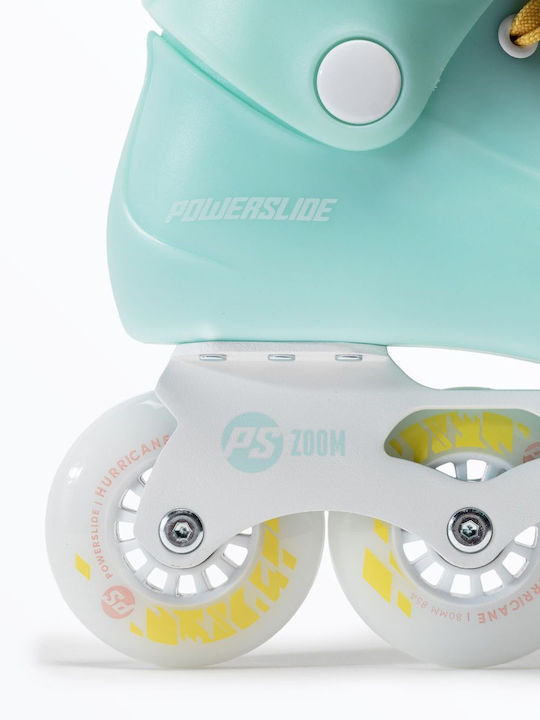 Powerslide Zoom Baby Blue 80 Inline Rollers Μπλε Ενηλίκων