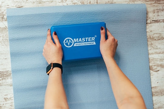 Master Yoga Block Μπλε