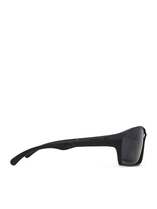 Red Bull Spect Unisex Sunglasses with Black Frame and Black Lens DRILL-001