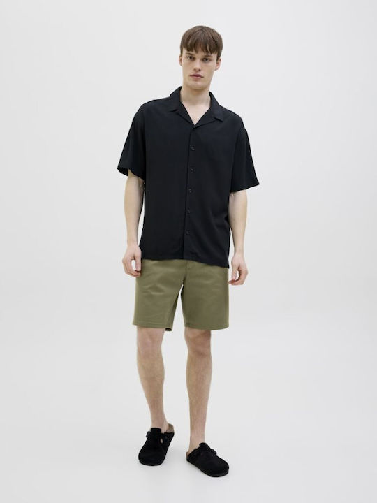 Herrenshorts Chino Deep Lichen Green