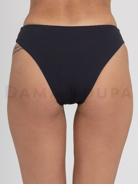 Bikini Slip High Waist Black