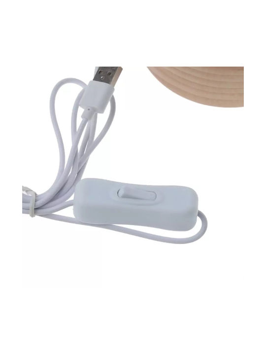 Lumini LED Lampă decorativă pentru copii Bej 20x14cm