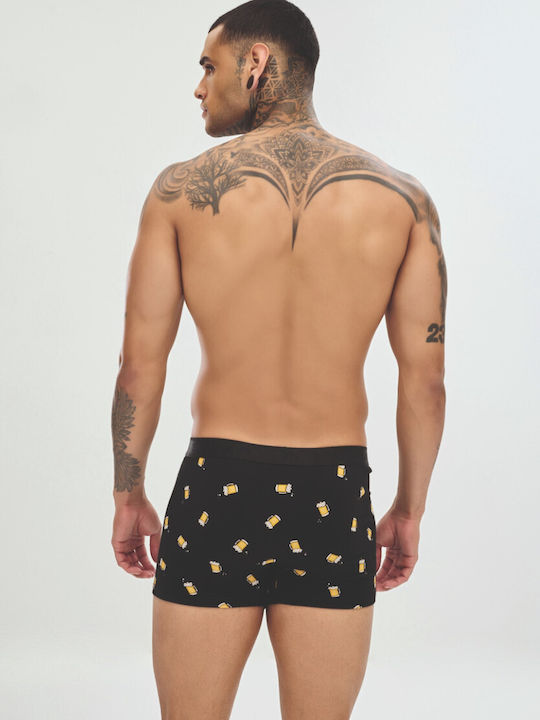 Ανδρικά Μποξεράκια Μαύρο 2Pack