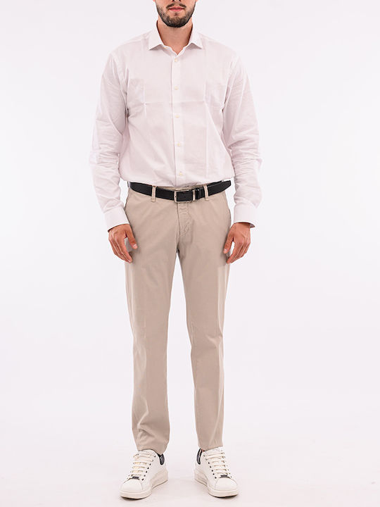 Pantaloni Chino Biege