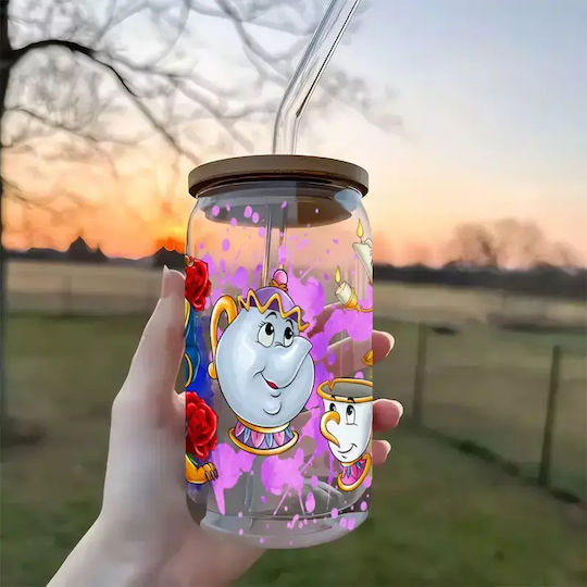 Glasdeckel Mrs Potts