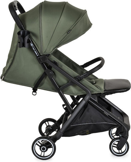 Petite & Mars Airwalk Καρότσι Μωρού Kατάλληλο για Nεογέννητο Cloud Dark Green 9.5kg