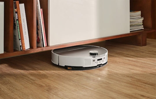 Roborock Saros 10 Aspirator Robot cu Cartografiere Laser și Putere de Aspirație 22000Pa Albă