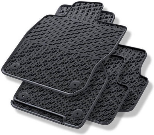 Rubber Mats Geyer & Hosaja Audi A3 8y Sportsback 2020+ VW Golf VIII 8 eTSI MHEV Hatchback 2019+ 4 Pieces 925/4c