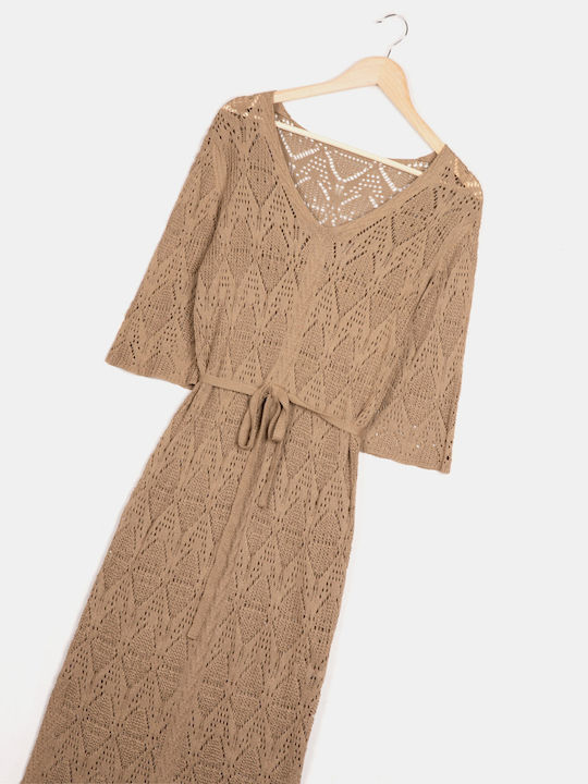 Rock Club Feminin Rochie de Plajă Maro