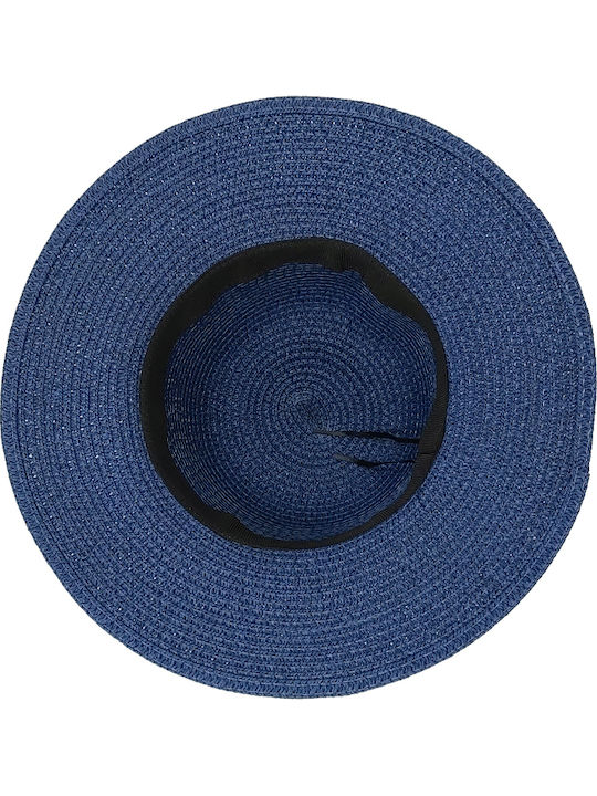 Brims and Trims Wicker Women's Hat Blue