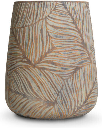 Harmony Γλάστρα Τσιμεντένια Taupe 43x43x65εκ.