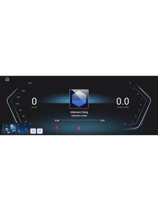 Digital IQ Car Audio System for BMW X5 (E70) / X6 (E71) 2006-2009 (Bluetooth/USB/WiFi/GPS/Apple-Carplay/Android-Auto) with Touch Screen 10.25"