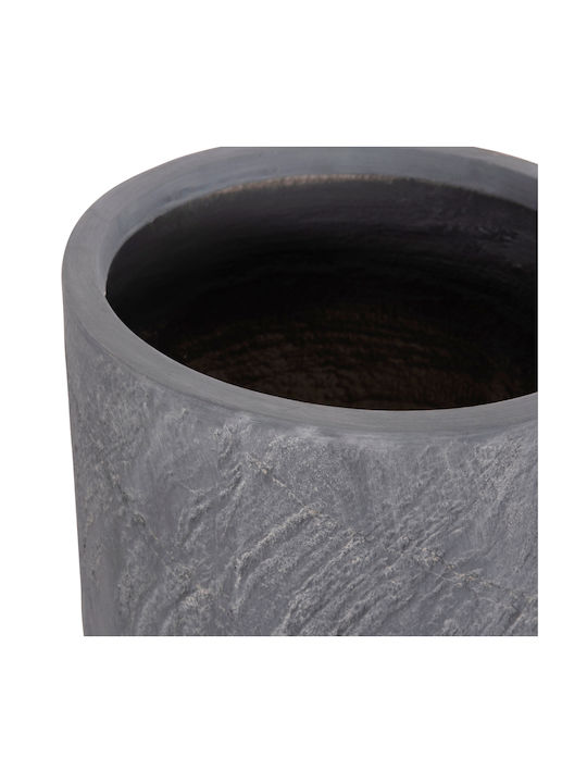 HomeMarkt Σετ 3 Γλάστρες Μεταλλικές Cement