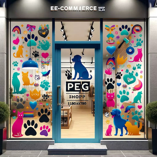 Roll Up Stand Τζάμια Dogs Lover