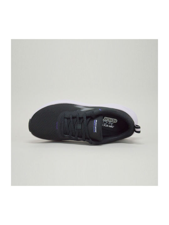 Cloud Smooth Wave Sport Shoes Running Black - White