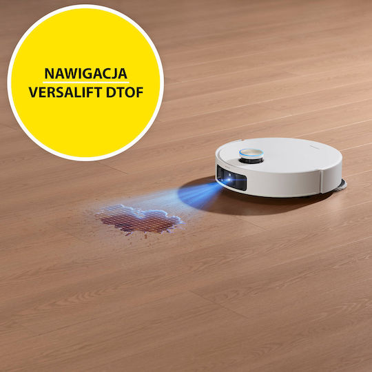 Dreame L50 Pro Ultra Robot Vacuum Cleaner with Laser Mapping & 19500Pa Suction Power White