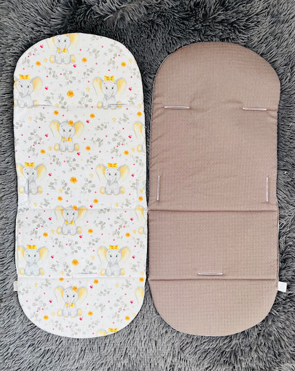 Stroller Seat Liner Yellow