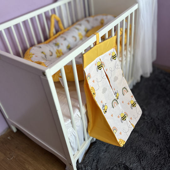 Baby Crib Bumper Yellow