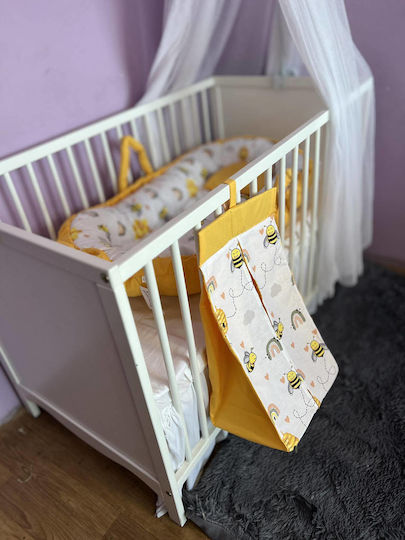 Baby Crib Bumper Yellow