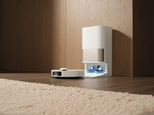 Dreame L40s Pro Ultra Robot Vacuum Cleaner with Laser Mapping & 19000Pa Suction Power White