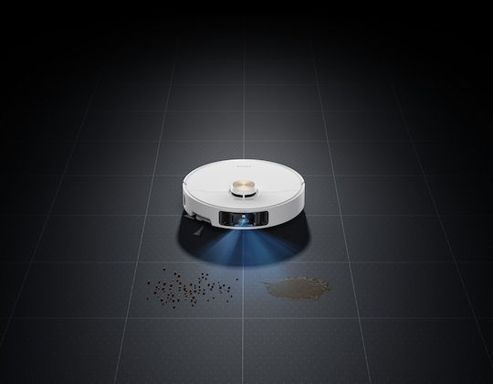 Dreame L40s Pro Ultra Robot Vacuum Cleaner with Laser Mapping & 19000Pa Suction Power White