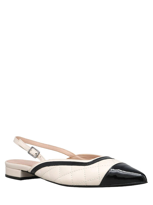 Kalogirou Ballerinas White