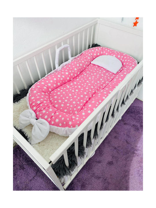 Baby Nestkissen Rosa