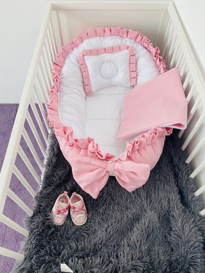 Baby Nestkissen Pink