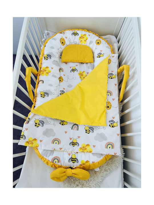 Baby Nestkissen Yellow
