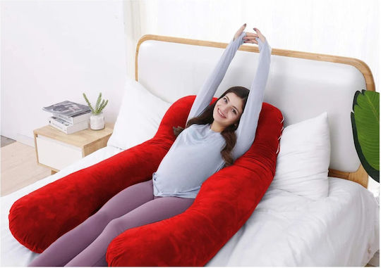 Pregnancy & Breastfeeding Pillow Red