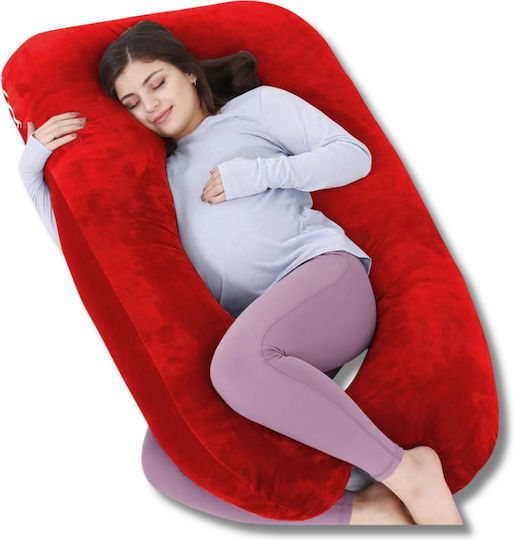 Pregnancy & Breastfeeding Pillow Red