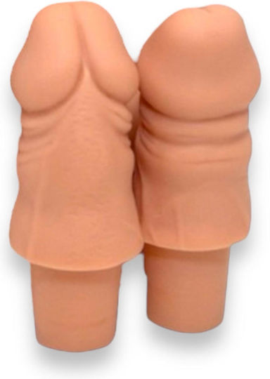 Kinky Pleasure Ds021 Penis Weinflaschenverschluss Spaß Funktional Weiß