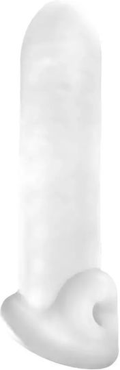 Dream Love Dildo με Όρχεις Διάφανο 19cm
