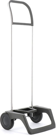 Shopping Trolley Black 40x97.5x97.5cm