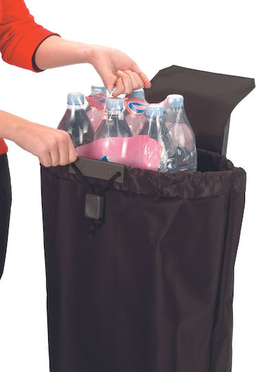 Stoff Einkaufswagen Klappbar Blau 43x19x104.5cm