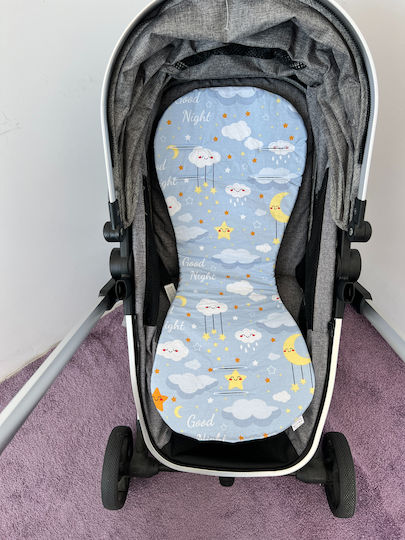 Kinderwagenmatratze Blau
