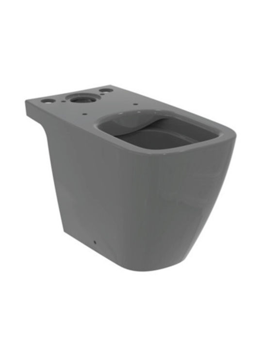 Ideal Standard I.life B Λεκάνη Δαπέδου με Καζανάκι με Κάλυμμα Soft Close Γκρι Ideal Standard I.life B Λεκάνη Δαπέδου με Καζανάκι με Κάλυμμα Soft Close Γκρι