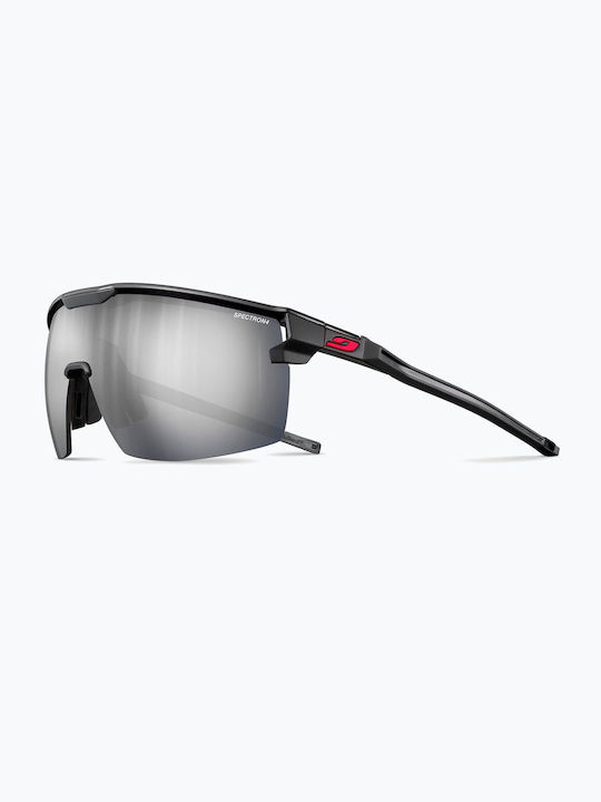 Julbo Ανδρικά Γυαλιά Ηλίου με Μαύρο Σκελετό και Μαύρο Φακό