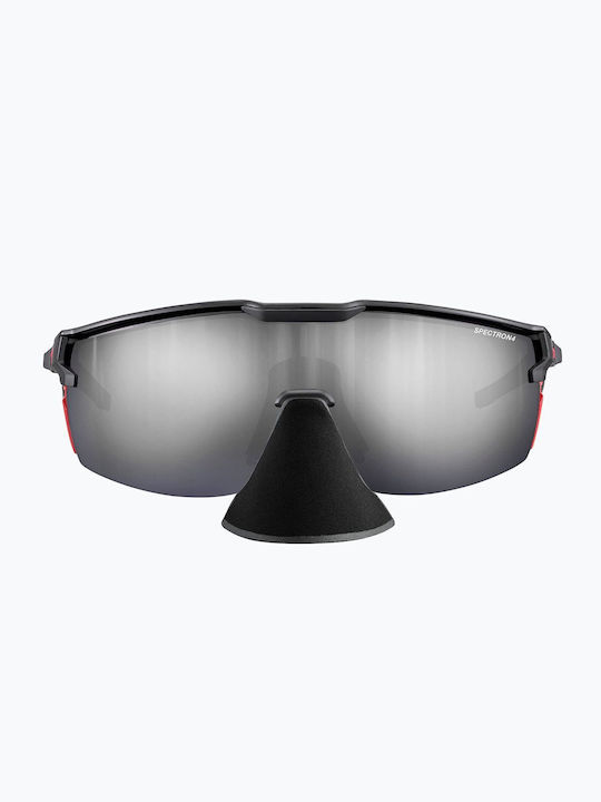 Julbo Ανδρικά Γυαλιά Ηλίου με Μαύρο Σκελετό και Μαύρο Φακό