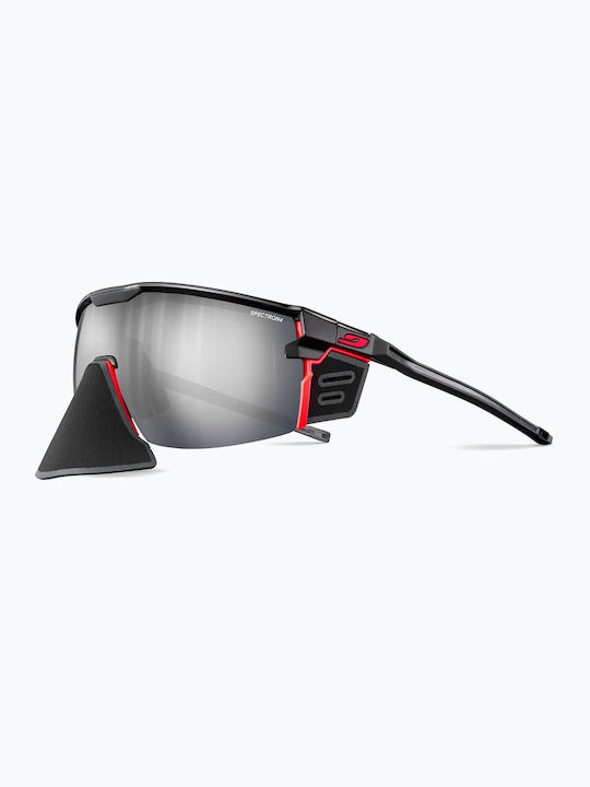 Julbo Ανδρικά Γυαλιά Ηλίου με Μαύρο Σκελετό και Μαύρο Φακό