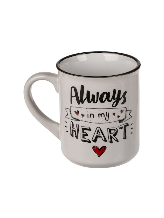 ArteLibre Mug Ceramic White 250ml