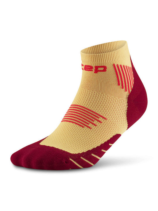 CEP Women Running Socks Orange 1 Pair