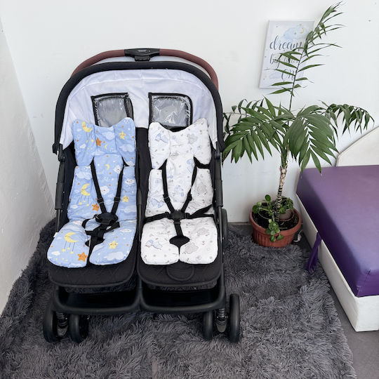 Kinderwagenmatratze Blau